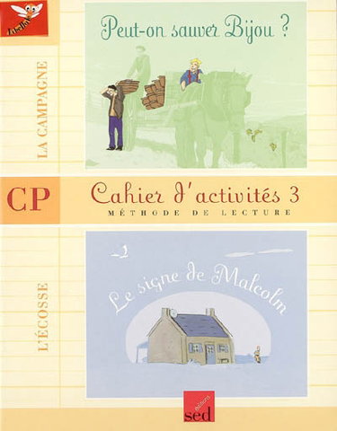 Cahier d'activités 3 CP : méthode de lecture