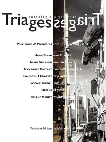 Triages, n° hors-série. Voix unes & premières : anthologie 2023