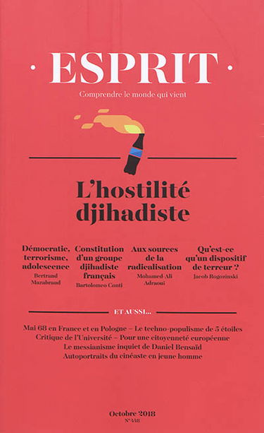 Esprit, n° 448. L'hostilité djihadiste