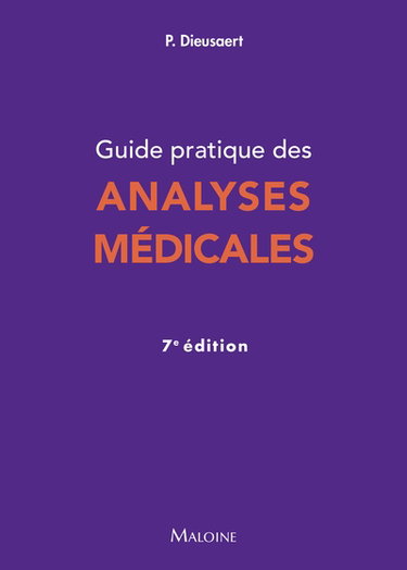 Couverture de Guide pratique des analyses médicales