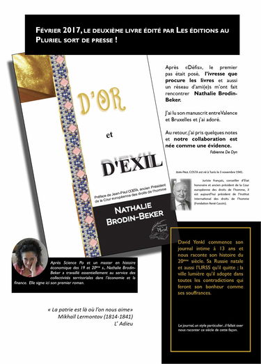 D'or et d'exil