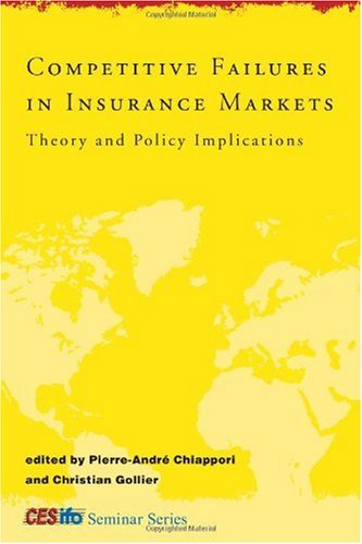 Couverture de Competitive Failures in Insurance Markets: Theory and Policy Implications