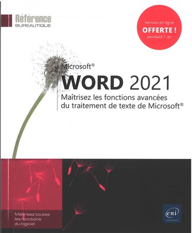Couverture de Microsoft Word 2021 : maîtrisez les fonctions avancées du traitement de texte de Microsoft