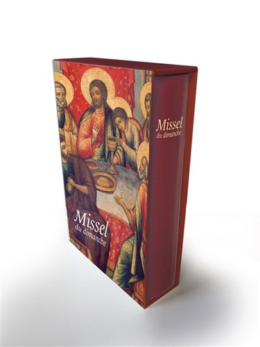 Couverture de Missel du dimanche : texte liturgique officiel par Pierre Jounel