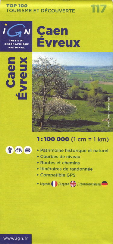Caen/Evreux: IGN.V117