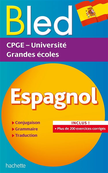 Couverture de Bled Espagnol : CPGE, université, grandes écoles par Pierre Gerboin