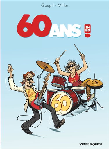 Couverture de 60 ans en BD