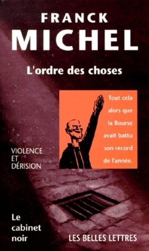 L'ordre des choses