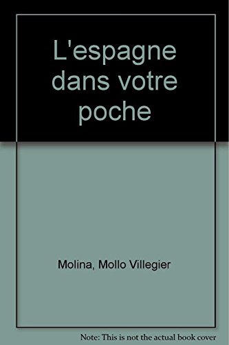 Couverture de L'Espagne dans votre poche