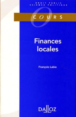 Finances locales