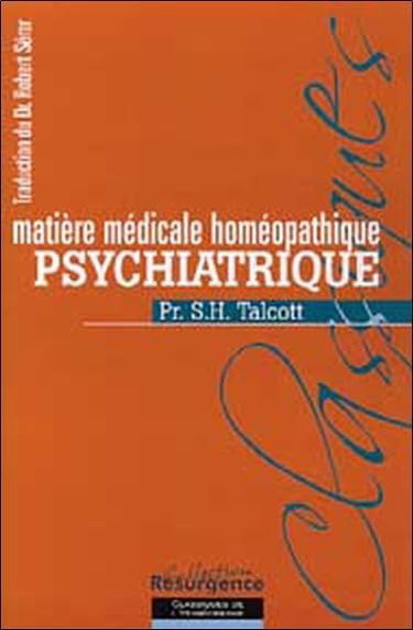 Couverture de Matière méd. homéopathique psychiatrique