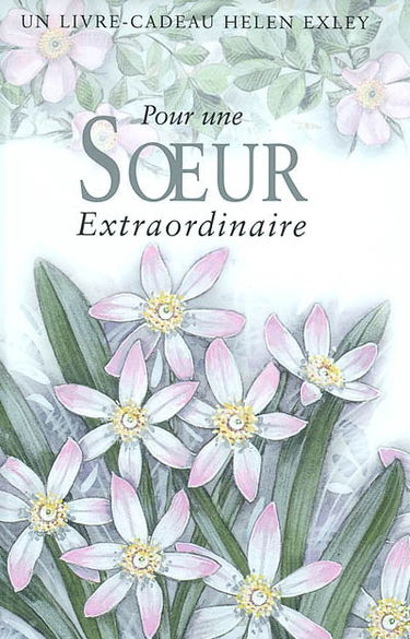 Pour une soeur extraordinaire