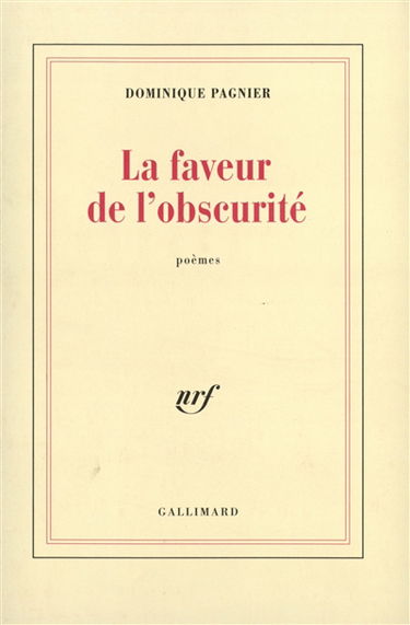 La faveur de l'obscurité