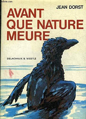 Avant que nature meure