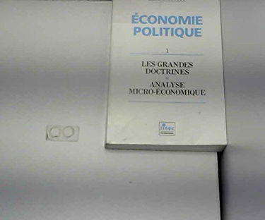 Economie politique (ancienne édition)