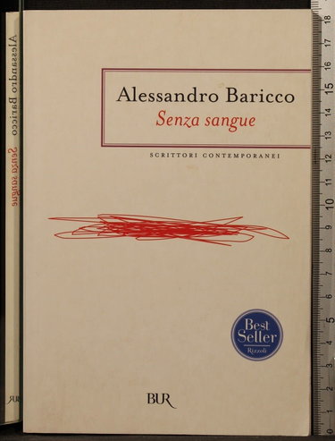 Couverture de Senza Sangue par Alessandro Baricco