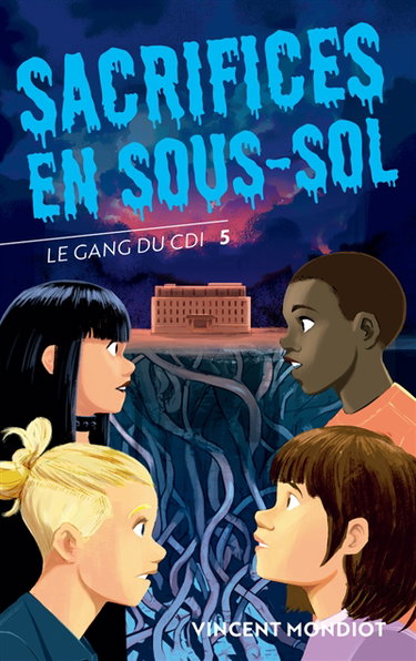 Couverture de Le gang du CDI. Vol. 5. Sacrifices en sous-sol