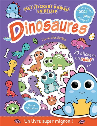 Dinosaures : livre d'activités