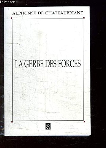 Couverture de La gerbe des forces : Nouvelle Allemagne