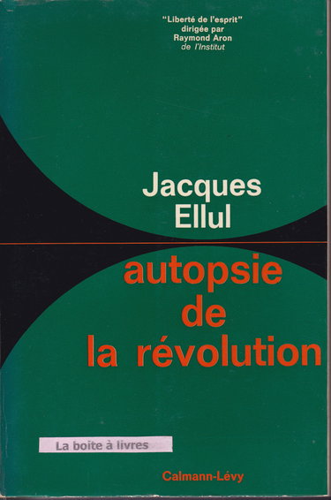 Autopsie de la révolution in-8° br. 354 pp. 0, 402 kg
