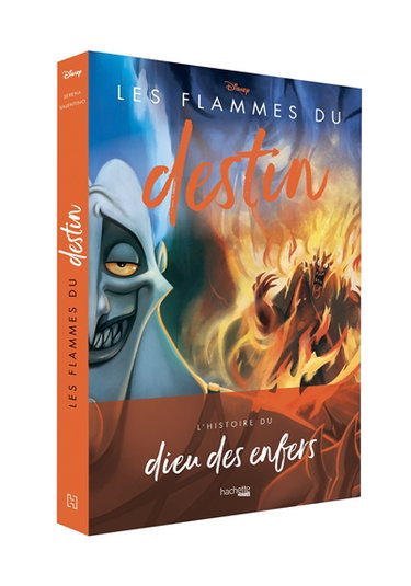Couverture de Les flammes du destin : l'histoire du dieu des enfers