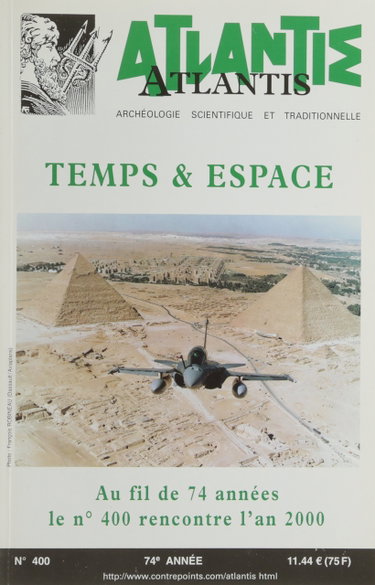 Couverture de Atlantis, n° 400. Temps et espace par Collectif