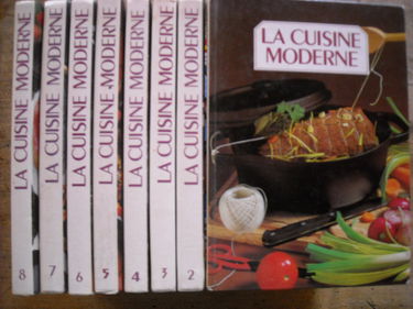 La cuisine moderne en 8 tomes