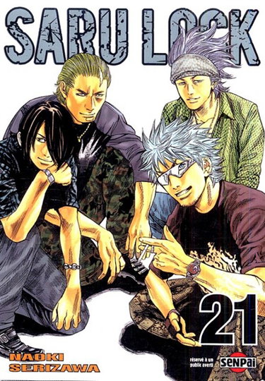 Couverture de Saru Lock. Vol. 21