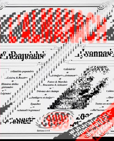 L'Almanach Lyonnais & Beaujolais 1999