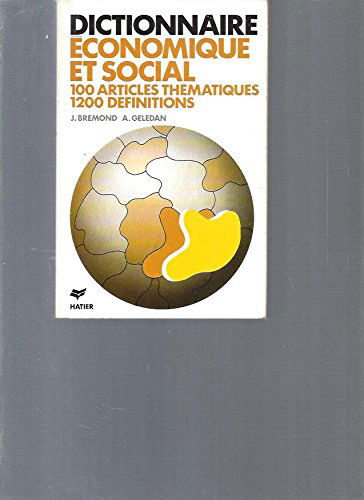 Dictionnire économique et social