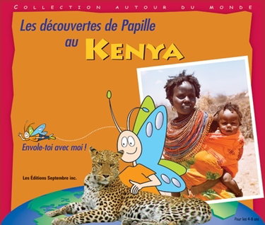 Couverture de Les découvertes de Papille au Kenya