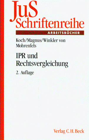 Couverture de IPR und Rechtsvergleichung (Livre en allemand)