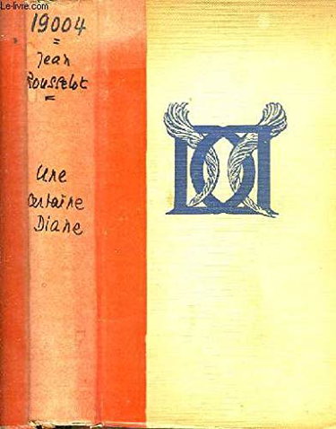 Couverture de Une certaine Diane.