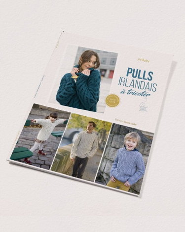 Couverture de Phildar - Livre n°862 : Pulls Irlandais - Catalogue Tricot - Patrons Tricot