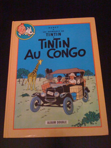 Couverture de Tintin au Congo Suivi de Tintin en Amérique (Les aventures de Tintin)