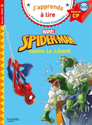 Spider-Man contre le Lézard : début de CP, niveau 1
