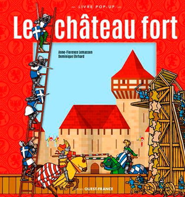 Couverture de Le château fort : livre pop-up