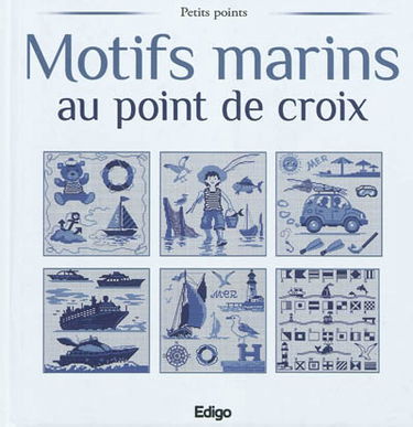 Motifs marins au point de croix