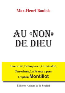 Au non de Dieu : insécurité, délinquance, criminalité, terrorisme, la France a peur : l'option Montillot