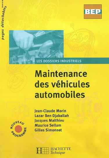 Maintenance des véhicules automobiles, BEP seconde professionnelle terminale