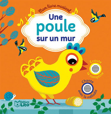 Couverture de Une poule sur un mur