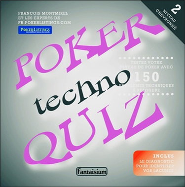 Couverture de Poker techno quiz. Vol. 2. Niveau chevronné : testez votre niveau avec 150 problèmes techniques à résoudre