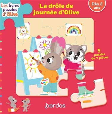 Couverture de La drôle de journée d'Olive
