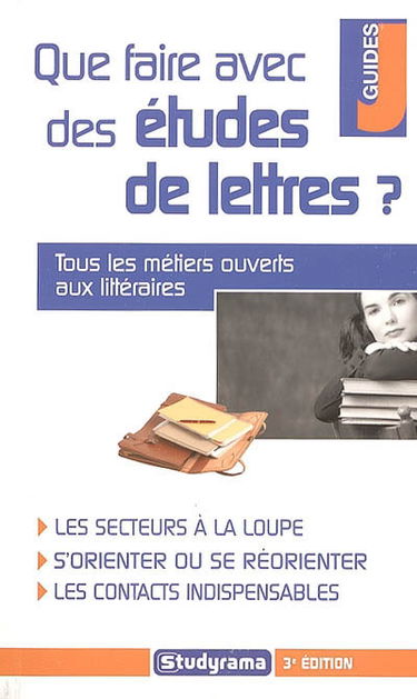 Que faire avec des études de lettres ?