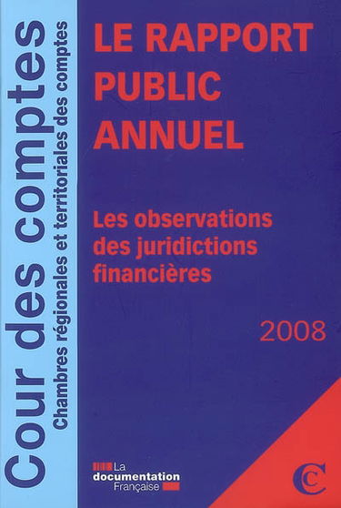 Le rapport public annuel 2008