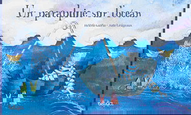 Un parapluie sur l'océan