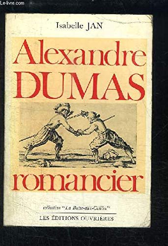 Alexandre Dumas, romancier.