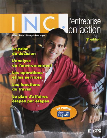 L'entreprise en action, Inc. 3e édition