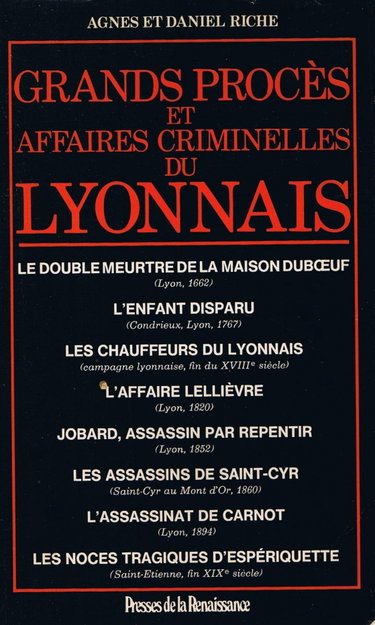 Couverture de Histoires criminelles de Provence (Club pour vous Hachette)