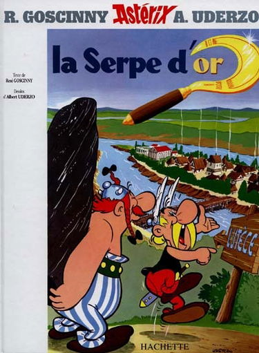 Une aventure d'Astérix. Vol. 2. La serpe d'or